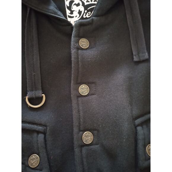 Diesel Vintage Cotton Heavy Hoodie NWOT XL - Picture 8 of 16